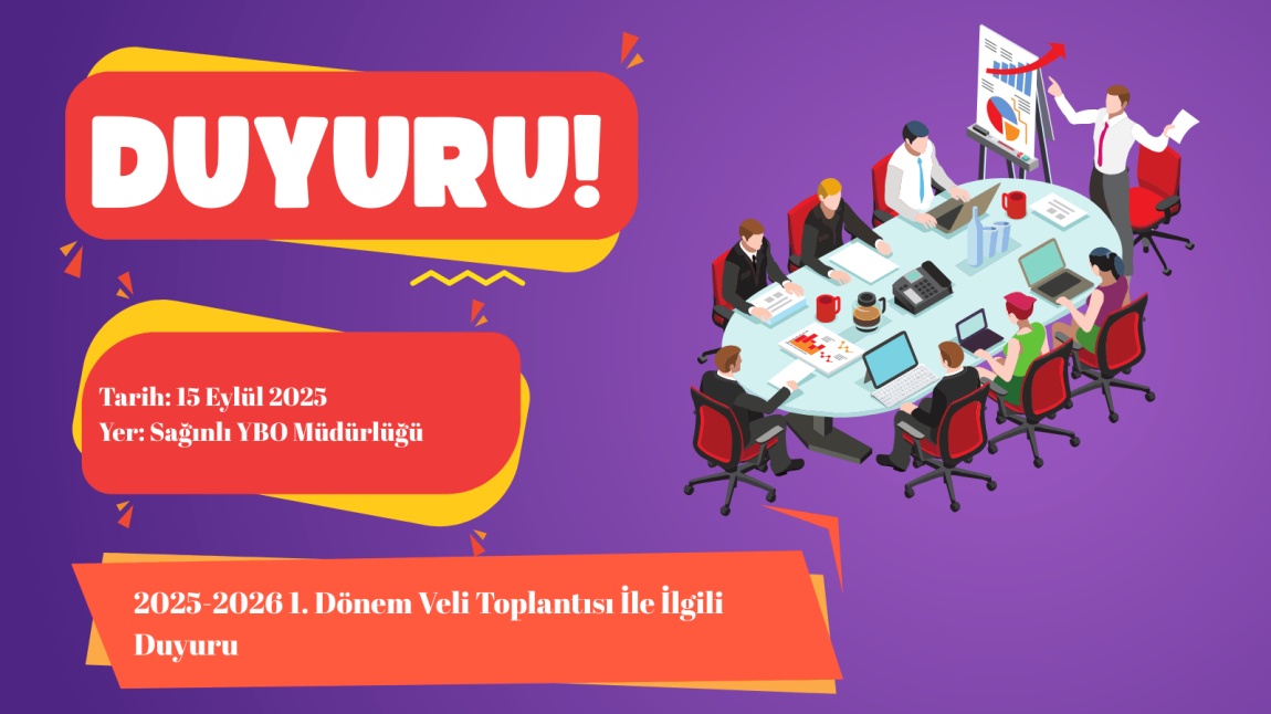 Okulumuz 1. Dönem Veli Toplantısı Duyurusu
